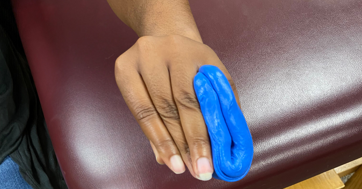 Hand therapy near me at Carolina Physical Therapy with a certified hand therapist in Sumter, SC