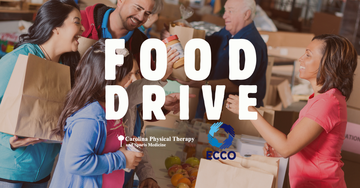 Therapy & Sports Medicine is collecting donations for East Cooper Community Outreach in Mt. Pleasant, SC.